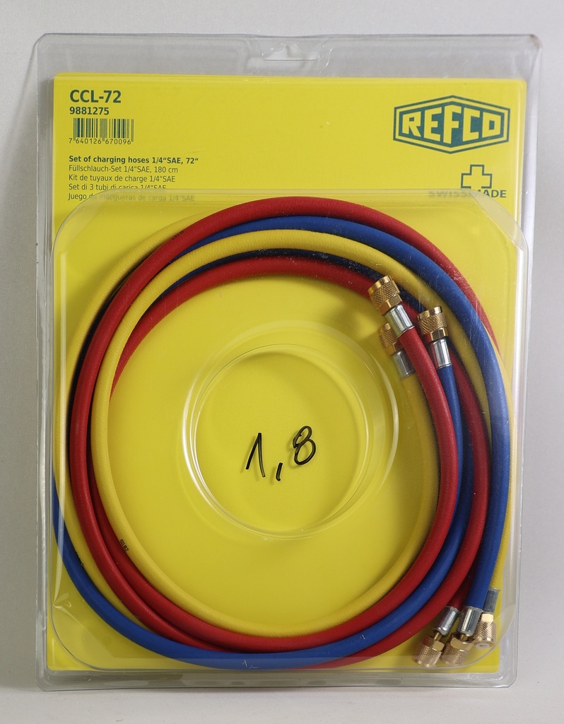 ΛΑΣΤΙΧΑ ΜΑΝΟΜΕΤΡΩΝ ΣΕΤ REFCO CCL-72 1.8m
