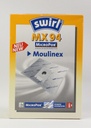 ΣΑΚΟΥΛΕΣ ΣΚΟΥΠΑΣ MOULINEX MX94 SWIRL NEW