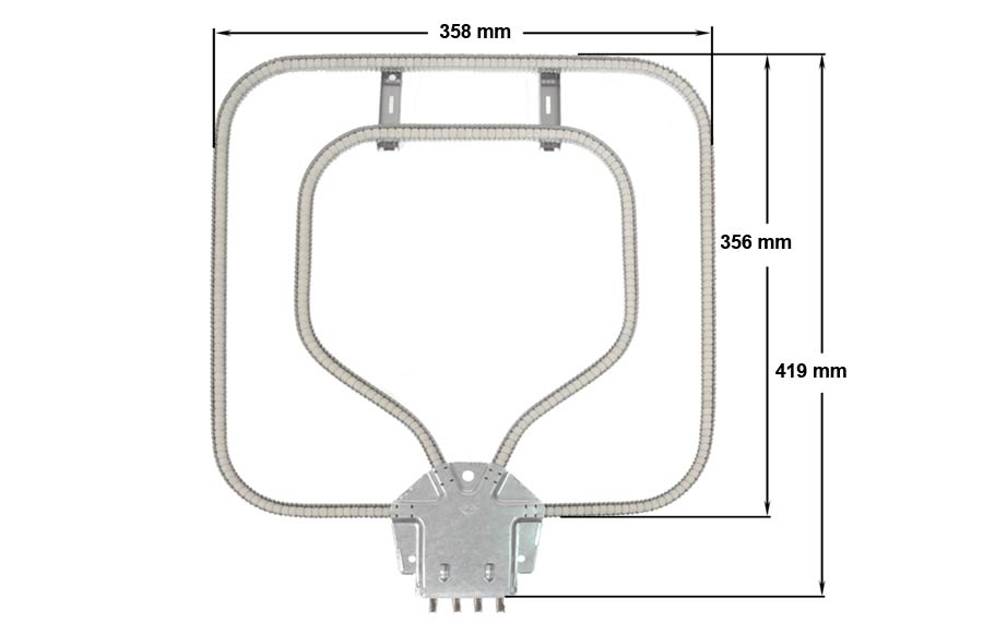 ΑΝΤΙΣΤΑΣΗ ΚΟΥΖΙΝΑΣ ΚΑΤΩ ΜΕΡΟΥΣ SIEMENS BOSCH 1300W 00219325