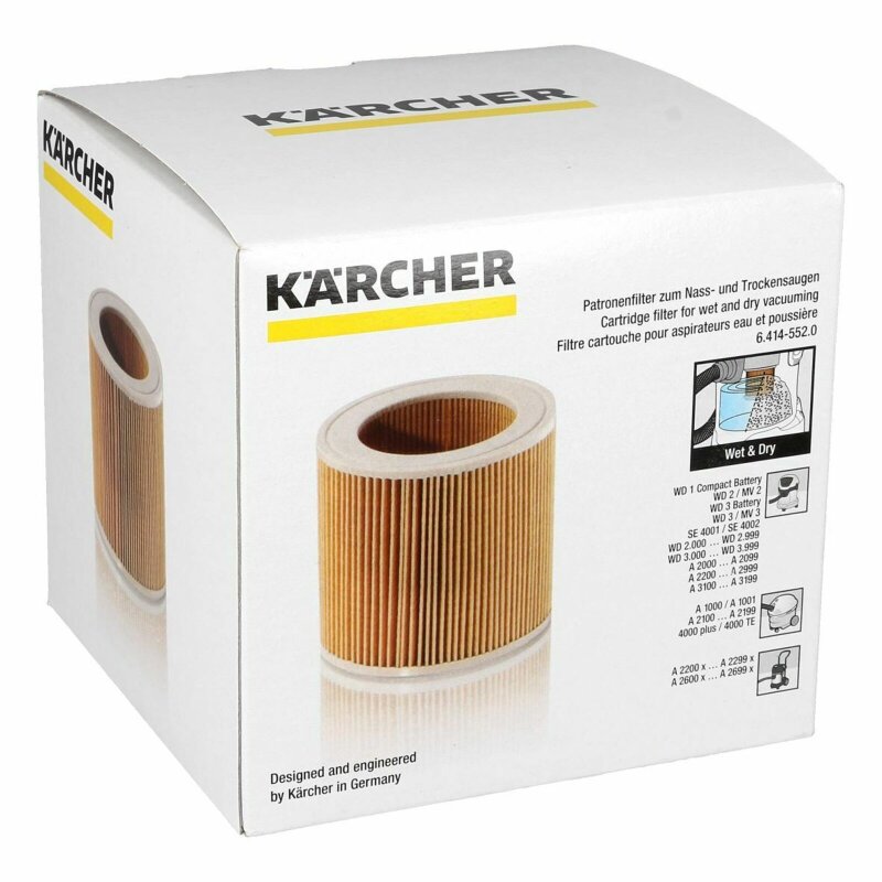 ΦΙΛΤΡΟ ΣΚΟΥΠΑΣ KARCHER 2101 ΒΑΡΕΛΑΚΙ 6.414-552.0 64145520 2.863-303.0 28633030