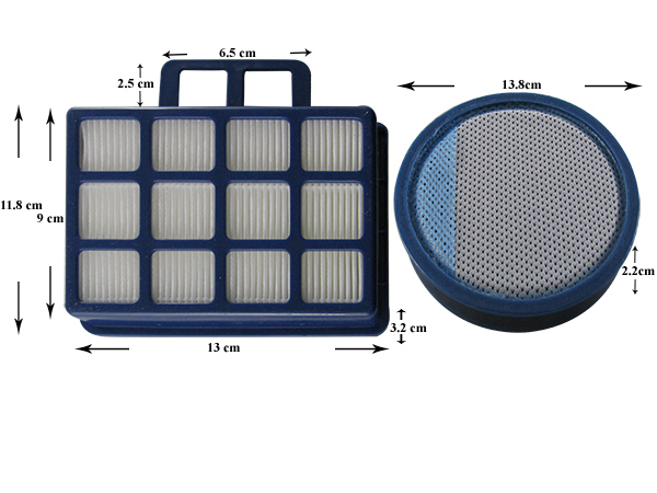 ΦΙΛΤΡΟ ΣΚΟΥΠΑΣ HEPA HOOVER ORIGINAL U52 ΣΕΤ 2 ΦΙΛΤΡΩΝ 35601650